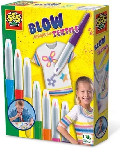 SES Creative feutres soufflés pour textile Blow-Airbrush