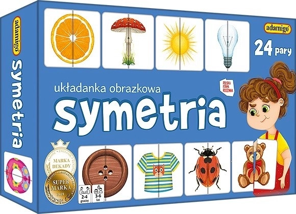 Adamigo Symetria – puzzle éducatif pour enfants