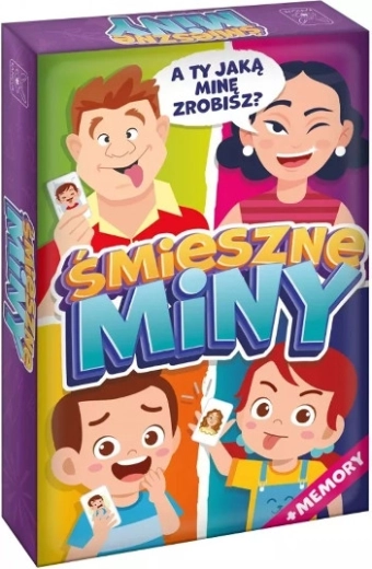 Grimaces joyeuses – jeu de cartes de mémoire