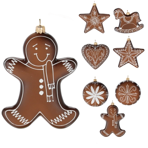 Décoration de Noël pain d’épices 11 cm
