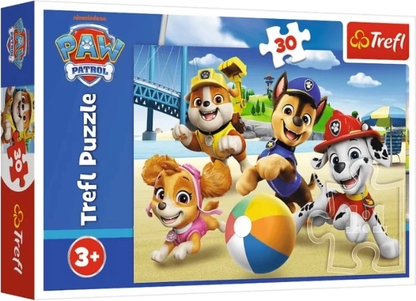 Puzzle Pat’ Patrouille « Cztery łapy » (30 pièces)