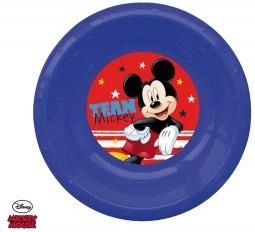 Assiette en plastique 3D Mickey - 1 pièce