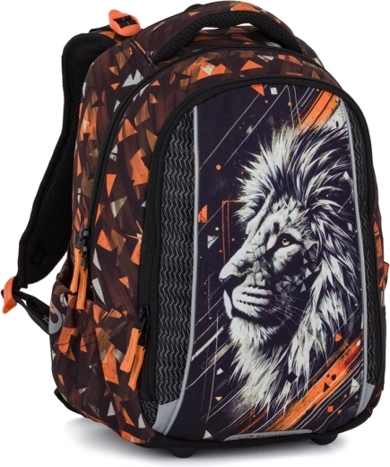 Bagmaster Vega 26 sac à dos scolaire avec motif lion