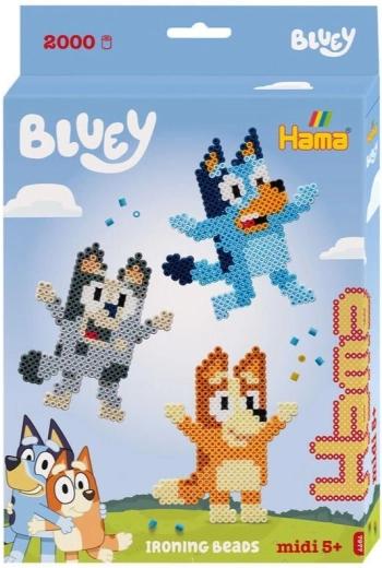 Coffret cadeau BLUEY – perles à repasser MIDI