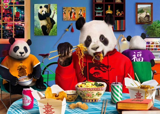 Puzzle Fast-food Chinois 1000 pièces