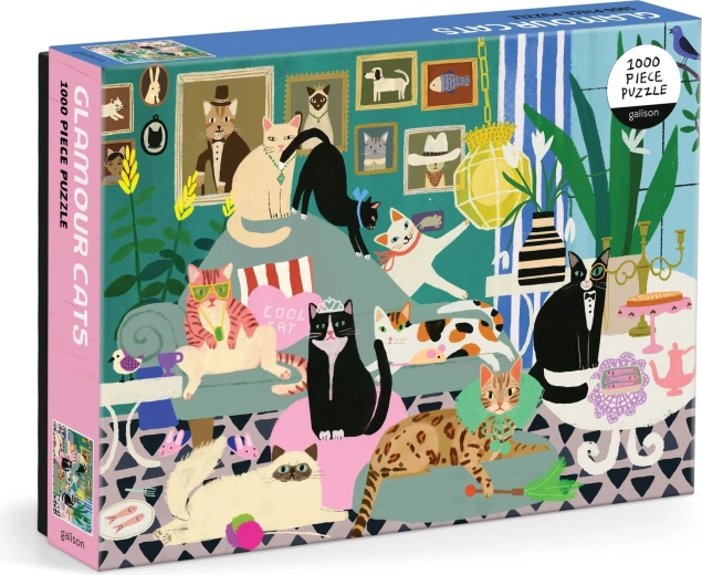 Puzzle Chats Envoûtants 1000 pièces GALISON