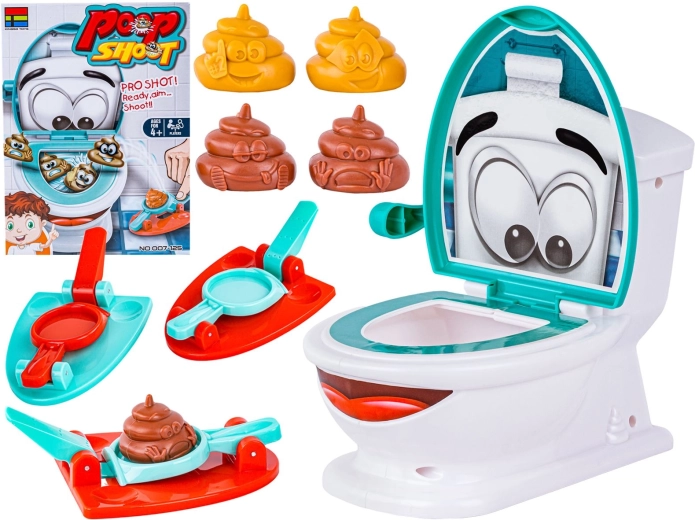 Wesoły sedes Poop Shoot – jeu d’adresse avec lanceurs