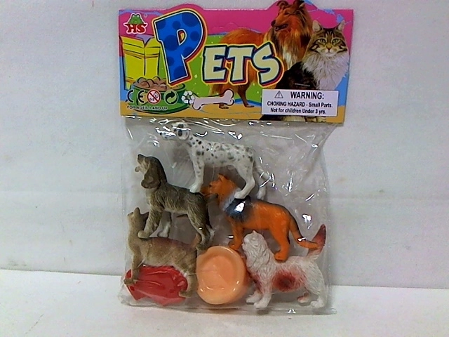 Figurines de chiens Hipo - 5 pièces