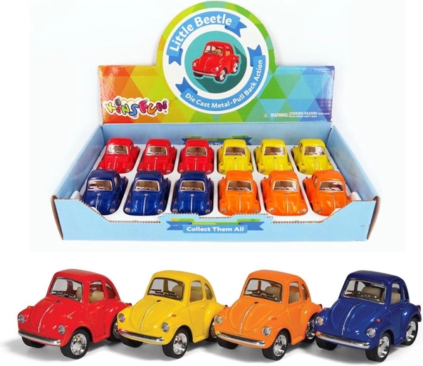 Modèle métallique Volkswagen Beetle brillant – 4 variantes