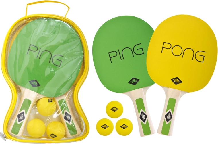 Schildkröt set de tennis de table Ping Pong avec housse