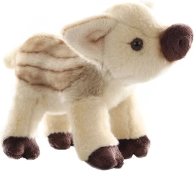 Sanglier en peluche 20 cm