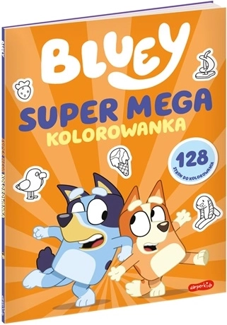 Bluey super méga coloriage