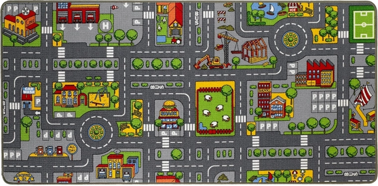 Tapis réversible 2-en-1