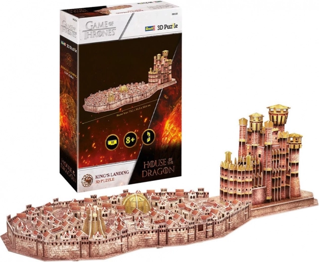 Revell puzzle 3D House of the Dragon : King’s Landing, 262 pièces