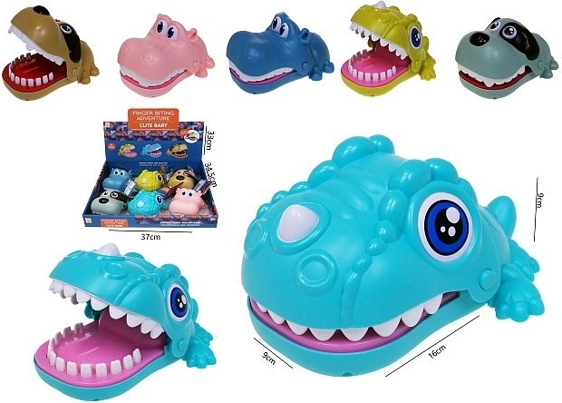 Animal à mordiller 15 cm (3 variantes)