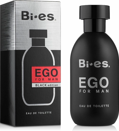Eau de toilette pour homme BI-ES Ego Black 100 ml
