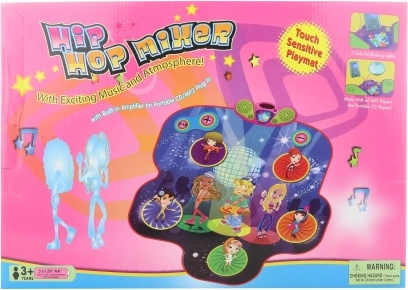 Tapis de danse interactif avec lumières et musique