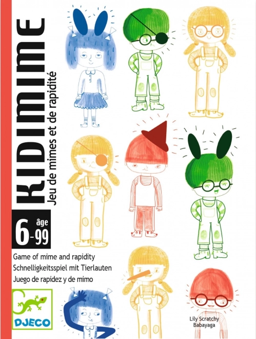 Jeu de cartes Kidimime - Devine qui je suis