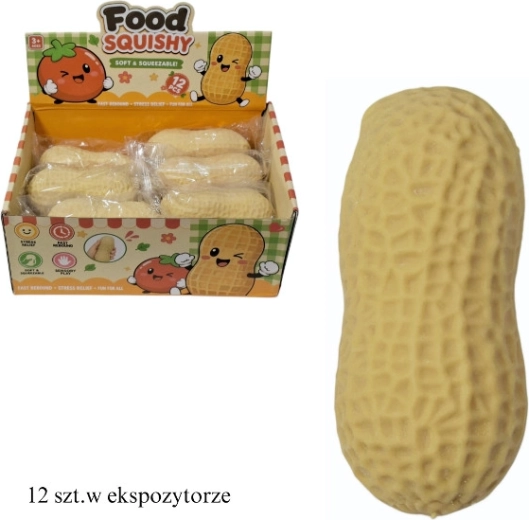 Arachide anti-stress à presser (cacahuète) - 1 pièce