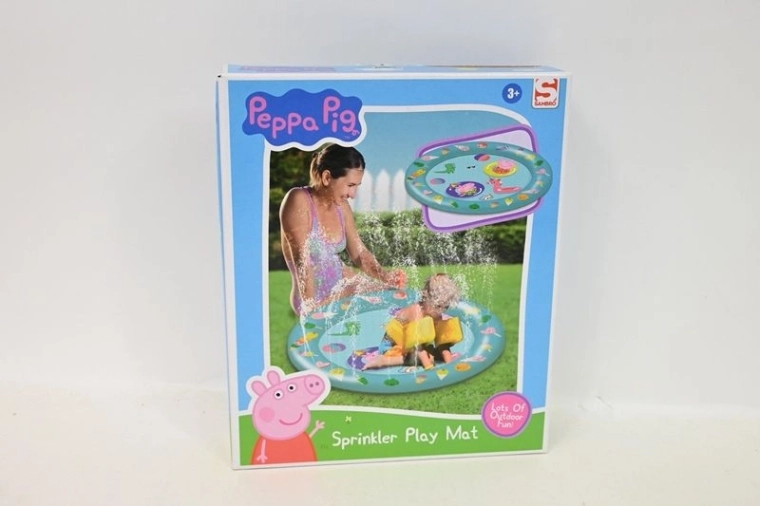 Peppa Pig tapis de jeu aquatique avec jets 96 cm