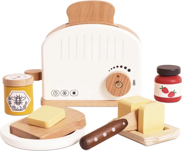 Grille-pain en bois pour enfant avec accessoires Le Toy Van