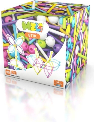 Meli Stik Pink jeu de construction - 150 pièces