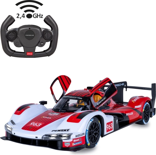 Voiture RC Porsche 963 LMDh à l’échelle 1:14 rouge