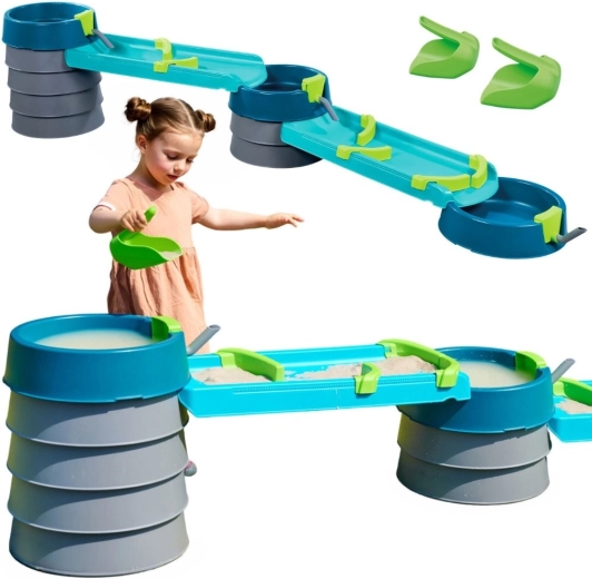 AquaPlay Mudway Flow – jeu de construction aquatique pour enfants, 28 pièces