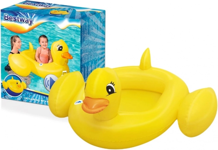 Canard gonflable avec haut-parleur et vibrations