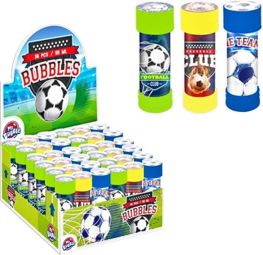 Bulle de savon Football