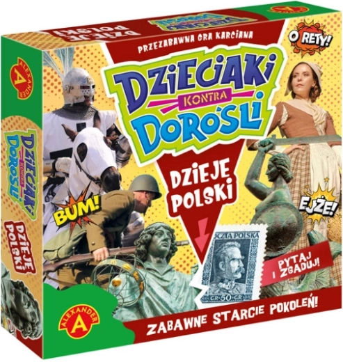 Dzieciaki kontra Dorośli – Histoire de la Pologne, jeu-questionnaire familial