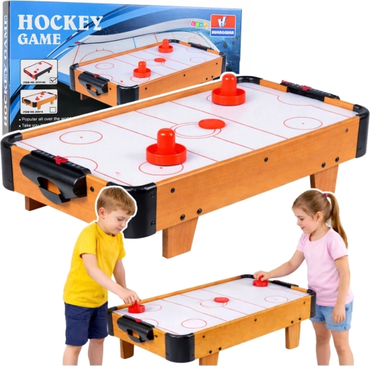 Mini air hockey de table pour enfants – en bois