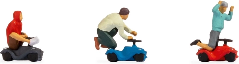 Sachet de figurines de course en Bobby Car (H0)