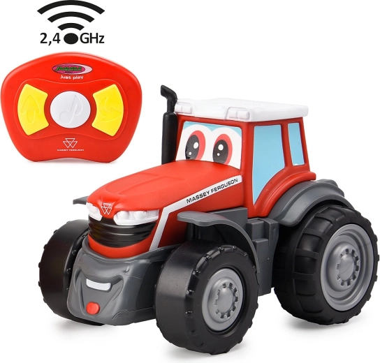 Tracteur RC pour enfants Massey Ferguson avec sons