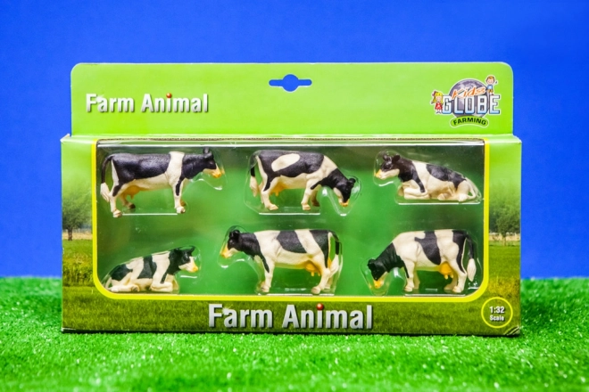 Set de petites vaches 6 pcs 1:32