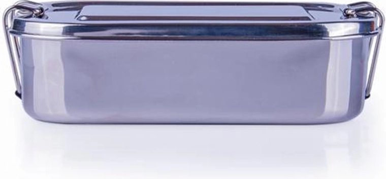 Boîte Tiffin en acier inoxydable finition brillante 1 l