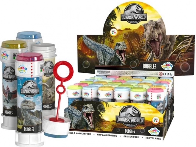 Bulle de savon Monde jurassique 60 ml