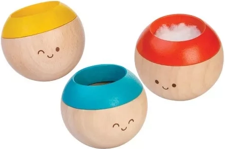 Plan Toys balles sensorielles (3 types)