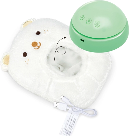 Ourson veilleuse musical Bobo pour l’endormissement