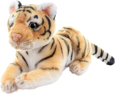 Tigre en peluche marron 21 cm