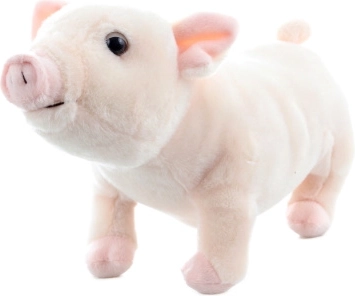 Cochon en peluche éco-responsable 26 cm