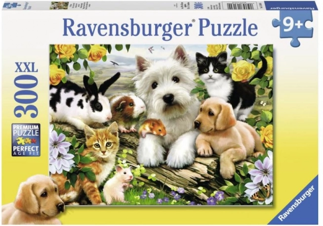 Puzzle Ravensburger Happy Animal Buddies 300 pièces