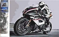 Peinture diamant NORIMPEX – moto routière 30 × 40 cm