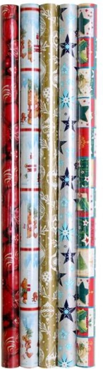 Papier cadeau de Noël 5 m
