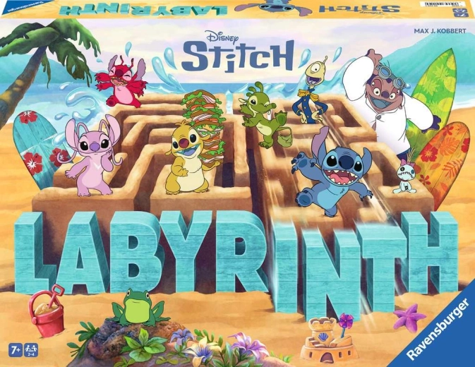 Disney Stitch Labyrinthe – jeu de société