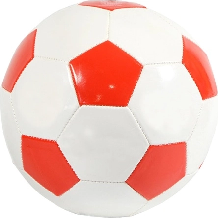 Ballon de football Biedronka blanc-rouge Eneko taille 5