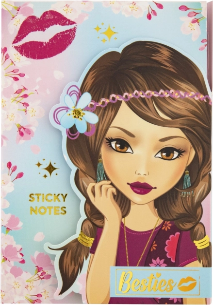 Livre de blocs autocollants Besties