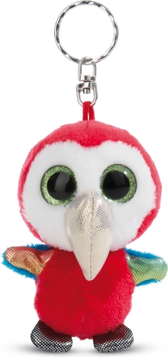 NICI Glubschis porte-clés perroquet Pelotti 9 cm