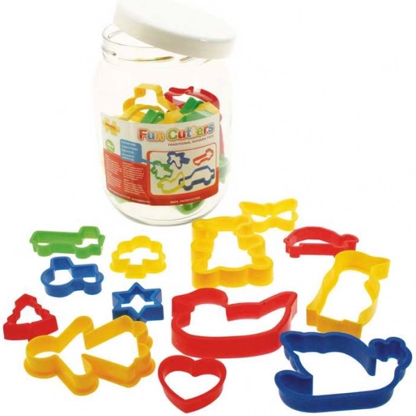 Bigjigs Toys emporte-pièces pour biscuits 24 pcs