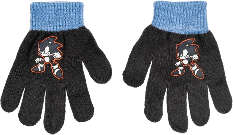 Gants d’hiver pour enfants Sonic
